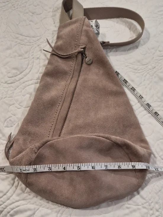 The Sak Taupe Suede Sling Belt Bag - Picture 7 of 8
